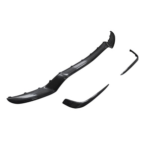2015+ Mercedes W205 C63 AMG Carbon Fiber Front Bumper Lip <b>Splitter</b> Fins New Condition Replacement Part - Product Image 4