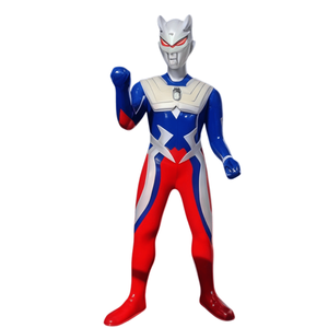 รูปปั้นอุลตร้าแมนเรซิ่นสูง 1.9 เมตร สำหรับตกแต่งพลาซ่าและร้านค้า - Product Image 1