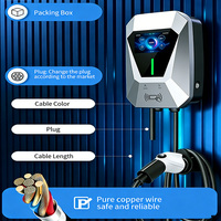 Chargeur de véhicule électrique intelligent 7 kW Type 2 Type 1 GB/T monophasé 230 V AC pour recharge de VE
