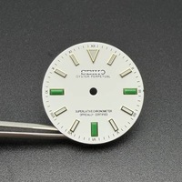 Nuovo Quadrante per Orologio Senza Data con Scala Romana 28,5mm Compatibile con Movimento NH35