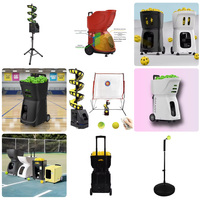 Boîte d'emballage pour raquettes de pickleball Rice Higooo, mousse PMI, machine à balles Facolos Elite X, 100 casquettes, sac de luxe, lance-balles