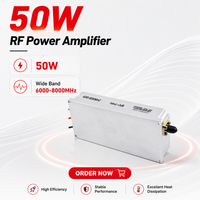 Module LORA personnalisé 30W 50W 100W, bande large 300-1500MHz, amplificateur de puissance RF sans fil anti-UAV FPV