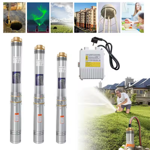 Bomba Sumergible para Pozos Profundos <span class=keywords><strong>FlyHigh</strong></span> 2HP 3SDM 4SDM, Motor de Latón/Acero Inoxidable/Hierro/100% Cobre, Bomba de Presión de CA para Pozos, Alta Legibilidad - Product Image 3