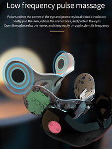 Prodotti per la cura della salute Smart Bluetooths musica ricaricabile Smart Living 3d Ai occhi massaggiatore maschera per migliorare il sonno - Product Image 2
