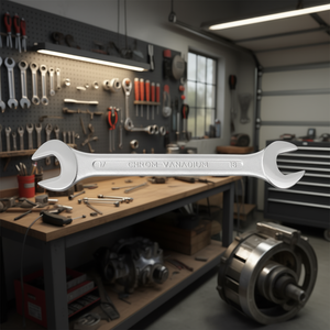 ชุดประแจหกเหลี่ยมแบบตายตัว เมตริก โครเมี่ยมวานาเดียมสตีล ขนาด 17 18 มม. เครื่องมือประแจ - Product Image 3