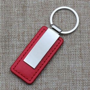 Porte-clés de voiture en métal avec porte-clés en cuir véritable - Cadeau personnalisé pour les passionnés d'automobiles - Product Image 4