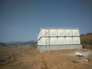 FRP tangki air meter kubik, 10000 Liter 100 M3 dengan garansi 1 tahun untuk penyimpanan air - Product Image 5