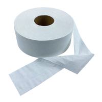 Papier toilette en rouleau jumbo, doux, absorbant, résistant, non fluorescent, imprimé, bon marché, logo personnalisé, OEM