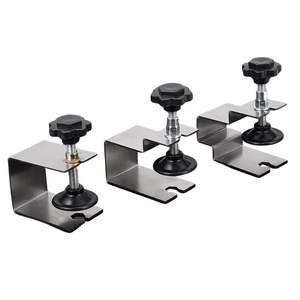 Kit de Adaptadores de Abrazaderas de Instalación para Frentes de Cajones de Acero Inoxidable Universal, Clip de Fijación Ajustable en Pulgadas para Trabajos en Madera - Product Image 2