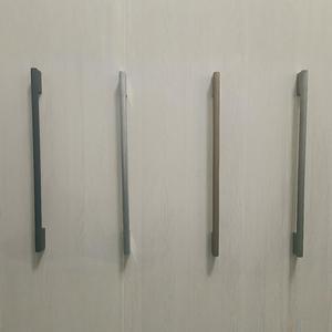 Manijas de hierro de estilo europeo para gabinetes, forma de barra, superficie cepillada, duraderas, para armario, mueble para vinos - Product Image 4