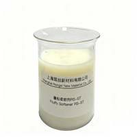 RS-ST Huile de silicone aminé liquide, agent adoucissant et de défroissage chimique, agent auxiliaire anti-plis pour textiles doux et lisses, blanc