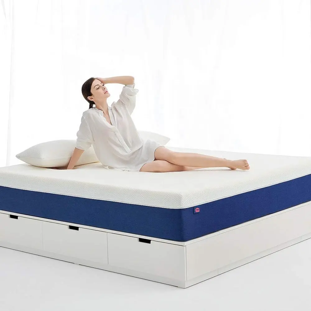 Hoge dichtheid base traagschuim matras, luxe jacquard cover bed matras in een doos aziatische matras