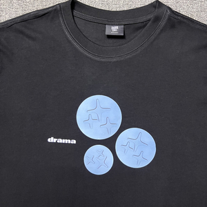 T-shirt d'été pour homme, style streetwear américain, hip-hop, coton, personnalisé, à manches courtes, motif 'Drama Call', pour rappeurs - Product Image 5