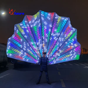 Grand ventilateur de paon à LED 3.2 mètres, queue de Costume, ailes de fées, tenues de divertissement - Product Image 2