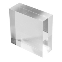 Plaque en acrylique coulé poli transparent 5 mm, résistante aux UV, panneau PMMA 1220 x 2440 mm, service de découpe pour affichage et aquarium