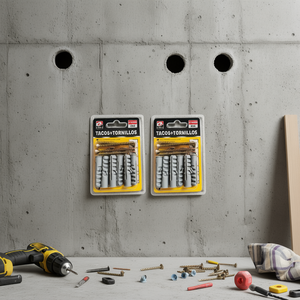 Tacos Tornillos 10mm Expansion Anchors With Screws For Wall Fixing - Product Image 1