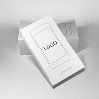 Boîte blanche Offre Spéciale d'emballage de téléphone portable de boîte-cadeau de carton avec votre propre logo pour l'iPhone Samsung