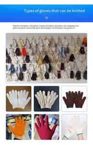 Machine à tricoter circulaire automatique sans couture pour la fabrication de gants, 7g, pour la fabrication de gants de travail - Product Image 5