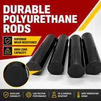 High Quality Industrial Shock Absorbing CNC Machinable Wear Resistant Solid PU Rod