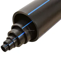 Tuyau PEHD SDR26 flexible haute pression pour drainage et alimentation en eau, diamètres 250mm, 315mm, 500mm, à souder bout à bout