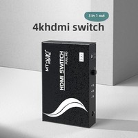 Suministro de Fábrica, Conmutador HDMI 1.4 de 4K 30Hz, Video HD 1080P, Conmutador HDMI 3 en 1 con Control Remoto