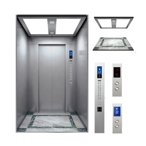 Ascensor Doméstico Compacto de Material Ignífugo para Interiores y Exteriores con Vaina de Vidrio, Elevador Hidráulico o de Tracción - Product Image 3