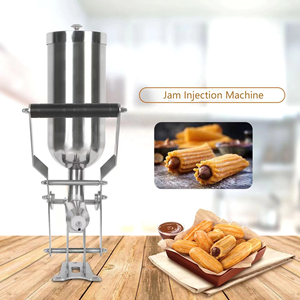 Máquina Manual Multifuncional de Acero Inoxidable 304 de 5L para Rellenar <span class=keywords><strong>Donas</strong></span>, Pasteles, Mermelada, Crema e Infusiones - Product Image 6