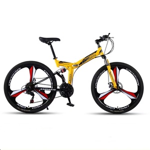 Bicicleta Plegable de 26 Pulgadas, 21 Velocidades, Cuadro de Acero, Freno de Disco, Diseño Moderno, Lista para Enviar - Product Image 5