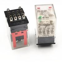 Relé Miniatura Original MY4 AC100/110V 14 Pines 4PDT/4C 10A AC DC, Micro Relé de Potencia para Control Industrial en Stock