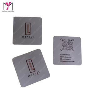 Caja de papel elegante blanca con logotipo personalizado, tarjeta de agradecimiento, pegatina, tarjeta para el cabello Melt Band, etc. - Product Image 3