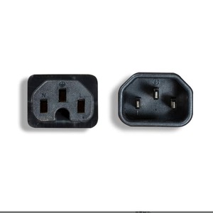 Cable de alimentación IEC60320 C13 a C14 de 10A, cable de extensión para computadora de PVC - Product Image 4