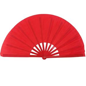 Éventail pliant de danse, grand éventail chinois de Kung Fu et Tai Chi, en plastique et nylon, à tenir à la main - Product Image 4