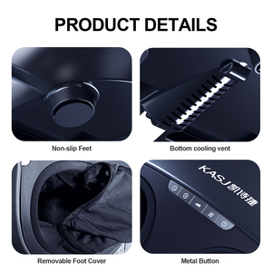 Masajeador de pies eléctrico inteligente con circulación sanguínea infrarroja y presión de aire para aliviar el dolor de pantorrilla Versión de exportación - Product Image 3