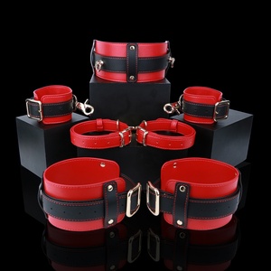 ชุดเซ็กซ์ BDSM QKKQ ชุดมัดข้อเท้าข้อมือ สายรัดหน้าอก ของเล่นเซ็กซ์พร้อมกุญแจมือ ชุดสวิงแบบด็อกกี้สไตล์ สำหรับคู่รัก เกมส์ SM - Product Image 3