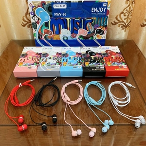 Thump-auriculares con <span class=keywords><strong>Cable</strong></span>, cascos con <span class=keywords><strong>sonido</strong></span> HD, graves potentes, sin enredos, cómodos, internos, con conector <span class=keywords><strong>de</strong></span> 3,5mm - Product Image 1