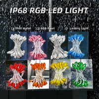 Module d'enseigne LED extérieur IP68 DC12V 9MM RGB SMD Pixel Light Température de couleur 2700-7000K IRC 80 pour enseignes publicitaires Garantie 2 ans
