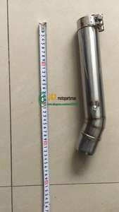 Tubo de Escape Slip-on con Silenciador Intermedio para Motocicleta, para Yamaha FZS <span class=keywords><strong>600</strong></span> <span class=keywords><strong>Fazer</strong></span> 1998-2003 y <span class=keywords><strong>Honda</strong></span> CB1300 2003-2013 - Product Image 6