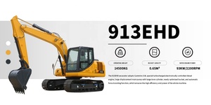 Excavatrice sur chenilles populaire de 13 tonnes LIUGONG 913EG4 de marque chinoise de premier plan, 913EHD en vente - Product Image 2