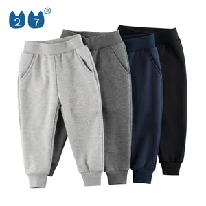 New Design Fall Spring Kids Children Trouser Custom Casual Boy Sports Long Pants