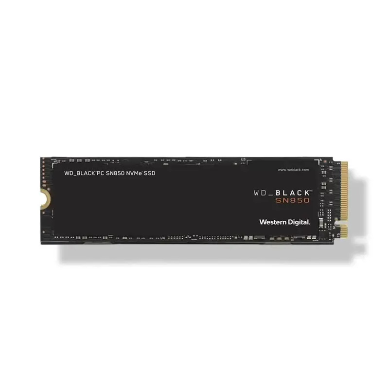 WD BLACK SN850 1TB 내부 솔리드 스테이트 드라이브 M.2 2280 PCIe 4.0 세대 SSD PCIe 3D NAND 최대 7,000 MB/s까지