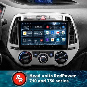 Đầu DVD ô tô Redpower HI-Fi cho Hyundai I20 2012 - 2014, Radio DVD, đầu phát đa phương tiện DSP, dẫn đường, Android 10.0 - Product Image 3