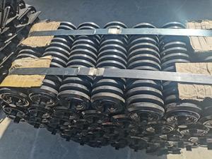 Groothandel Retail Hoge Kwaliteit Rubber Lage Wrijvingscoëfficiënt Buffer Idler Voor Staalfabriek - Product Image 5