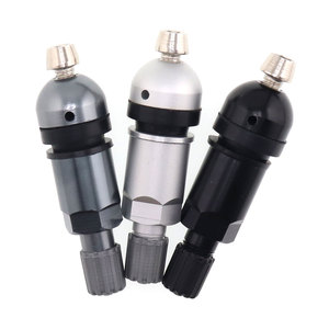 Valves <span class=keywords><strong>de</strong></span> pneus en aluminium universelles pour voiture, compatibles <span class=keywords><strong>avec</strong></span> les capteurs <span class=keywords><strong>de</strong></span> <span class=keywords><strong>pression</strong></span> des pneus TPMS, tige <span class=keywords><strong>de</strong></span> <span class=keywords><strong>valve</strong></span> métallique automobile durable - Product Image 1