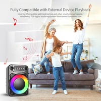 ODM OEM-minialtavoz inalámbrico con Bluetooth, reproductor de música portátil de 3 pulgadas, rgb, Gama Completa