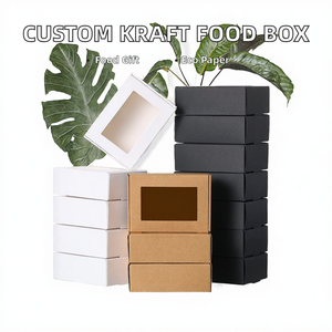 Empaque de Regalo de Papel Kraft con Laminación Brillante, Autoensamblable, para Alimentos, Hecho con Material Reciclado, Personalizado para Chocolate, Sushi y Dulces - Product Image 2