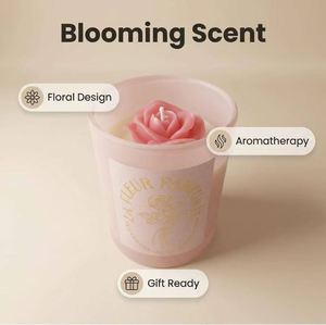 Vela Aromática de Cera de Soya, Decoración para el Hogar, Regalo, OEM, Muestra de Lote Pequeño - Product Image 4
