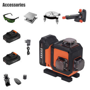 Niveau laser 16 lignes, batterie 20V, USB Type C, 10H d'autonomie, <span class=keywords><strong>auto</strong></span>-<span class=keywords><strong>nivelant</strong></span> - Product Image 4