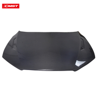 Couvercle de capot moteur en fibre de carbone véritable style CMST pour Audi A7 C7 2011-2016, couvercle de capot en fibre de carbone, pièces automobiles