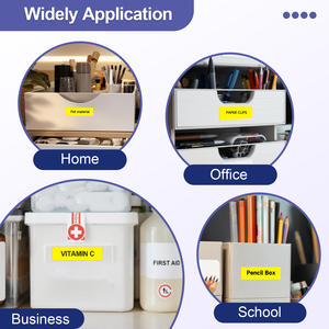 Orison TZO-631 100%互換 TZE-631 TZ-631 黒地に黄色 12mm リボンラベルテープ ブラザー<span class=keywords><strong>P</strong></span>-touchプリンターラベルメーカー用 - Product Image 6