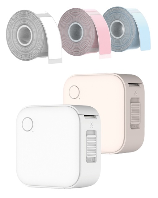 Cheaper 7x7cm Portable Thermal Printer Wireless Label Maker Machine Available for Organizing Office Home